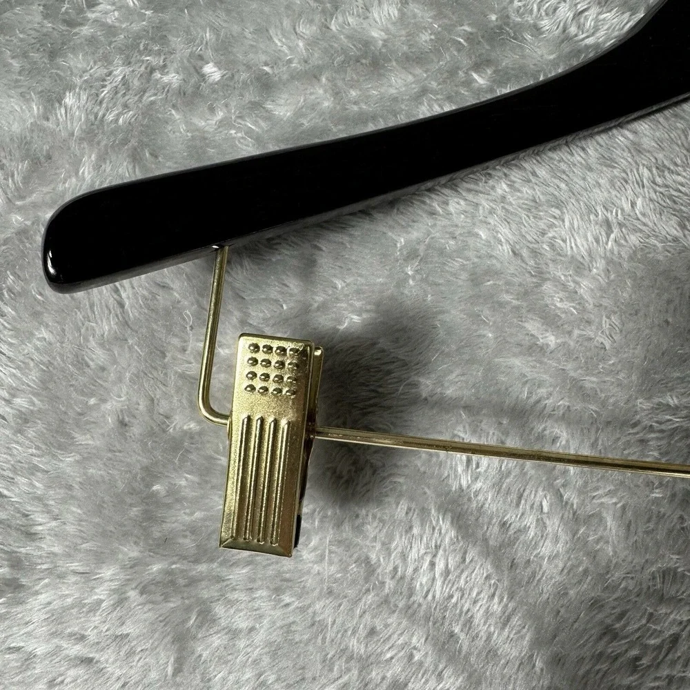 Luxury Wooden Suit Hangers Ralph Lauren Designer Closet Boutique‎ Display Decor